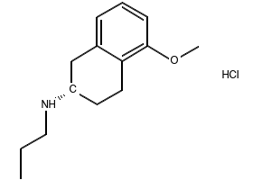(S)-5-METHOXY-N-PROPYL-1,2,3,4-TETRAHYDRONAPHTHALEN-2-AMINE HYDROCHLORIDE structure, CAS 93601-86-6