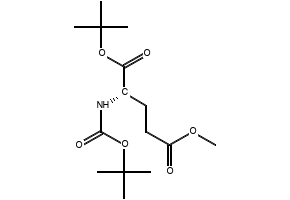 (S)-5-METHYL 1-(4-NITROPHENYL) 2-((TERT-BUTOXYCARBONYL)AMINO)PENTANEDIOATE structure, CAS 16947-07-2