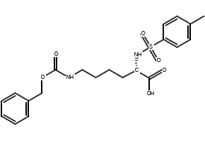 (S)-6-AMINO-2-(4-METHYLPHENYLSULFONAMIDO)HEXANOIC ACID structure, CAS 16948-09-7