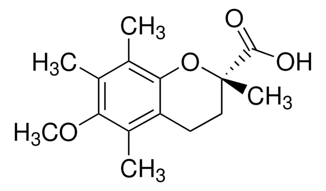 (S)-6-METHOXY-2,5,7,8-TETRAMETHYLCHROMAN-2-CARBOXYLIC ACID structure, CAS 135806-59-6