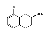 (S)-8-BROMO-1,2,3,4-TETRAHYDRONAPHTHALEN-2-AMINE structure, CAS 161661-18-3