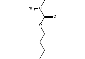 (S)-BUTYL 2-AMINOPROPANOATE structure, CAS 2885-02-1
