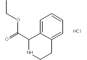 (S)-ETHYL 1,2,3,4-TETRAHYDROISOQUINOLINE-1-CARBOXYLATE HYDROCHLORIDE structure, CAS 103733-33-1