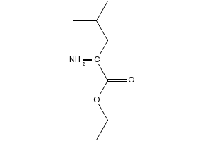 (S)-ETHYL 2-AMINO-4-METHYLPENTANOATE structure, CAS 2743-60-4