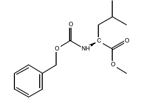 (S)-METHYL 2-(((BENZYLOXY)CARBONYL)AMINO)-4-METHYLPENTANOATE structure, CAS 51021-87-5