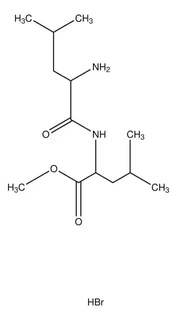 (S)-METHYL 2-((S)-2-AMINO-4-METHYLPENTANAMIDO)-4-METHYLPENTANOATE HYDROBROMIDE structure, CAS 16689-14-8