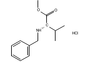 (S)-METHYL 2-(BENZYLAMINO)-3-METHYLBUTANOATE HYDROCHLORIDE structure, CAS 177721-72-1