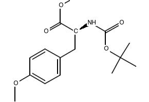 (S)-METHYL 2-ACETAMIDO-3-(4-METHOXYPHENYL)PROPANOATE structure, CAS 17355-24-7