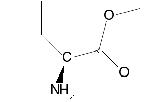 (S)-METHYL 2-AMINO-2-CYCLOBUTYLACETATE structure, CAS 1217784-81-0
