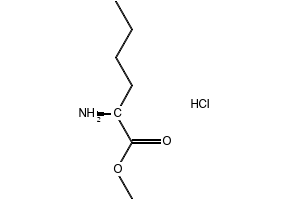 (S)-METHYL 2-AMINOHEXANOATE HYDROCHLORIDE structure, CAS 3844-54-0
