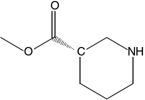 (S)-METHYL PIPERIDINE-3-CARBOXYLATE structure, CAS 276248-50-1