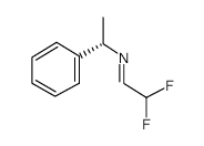 (S)-N-(2,2-DIFLUOROETHYLIDENE)-1-PHENYLETHANAMINE structure, CAS 161754-60-5
