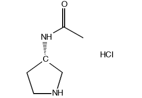 (S)-N-(PYRROLIDIN-3-YL)ACETAMIDE HYDROCHLORIDE structure, CAS 1246277-44-0