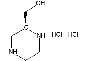 (S)-PIPERAZIN-2-YLMETHANOL DIHYDROCHLORIDE structure, CAS 149629-73-2