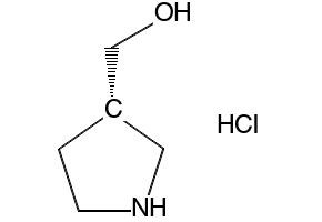 (S)-PYRROLIDIN-3-YLMETHANOL HYDROCHLORIDE structure, CAS 1316087-88-3