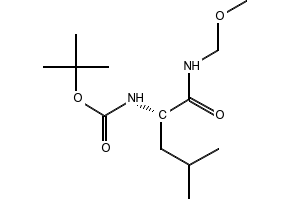 (S)-TERT-BUTYL (1-((METHOXYMETHYL)AMINO)-4-METHYL-1-OXOPENTAN-2-YL)CARBAMATE structure, CAS 87694-50-6