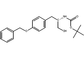 (S)-TERT-BUTYL (1-(4-((2,6-DICHLOROBENZYL)OXY)PHENYL)-3-HYDROXYPROPAN-2-YL)CARBAMATE structure, CAS 169393-62-8