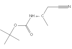 (S)-TERT-BUTYL (1-CYANOPROPAN-2-YL)CARBAMATE structure, CAS 172695-22-6