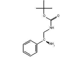 (S)-TERT-BUTYL (2-AMINO-2-PHENYLETHYL)CARBAMATE structure, CAS 943322-87-0