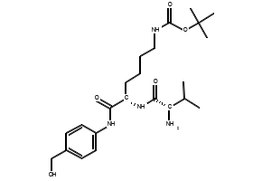 (S)-TERT-BUTYL (5-AMINO-6-((4-NITROPHENYL)AMINO)-6-OXOHEXYL)CARBAMATE structure, CAS 172422-76-3