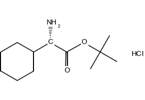 (S)-TERT-BUTYL 2-AMINO-2-CYCLOHEXYLACETATE HYDROCHLORIDE structure, CAS 213475-52-6