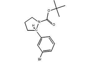 (S)-TERT-BUTYL 3-(2-NITROPHENOXY)PYRROLIDINE-1-CARBOXYLATE structure, CAS 1233860-27-9
