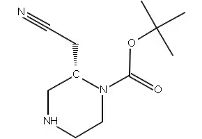 (S)-TERT-BUTYL PIPERAZINE-2-CARBONYLCARBAMATE structure, CAS 166520-12-3
