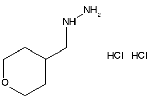 (TETRAHYDRO-2H-PYRAN-4-YL)HYDRAZINE structure, CAS 116312-69-7