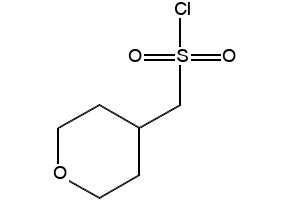 (TETRAHYDRO-2H-PYRAN-4-YL)METHANESULFONYL CHLORIDE structure, CAS 264608-29-9