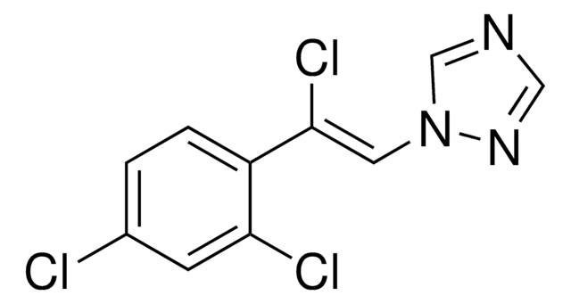 (Z)-1-(2-CHLORO-2-(2,4-DICHLOROPHENYL)VINYL)-1H-1,2,4-TRIAZOLE HYDROCHLORIDE structure, CAS 117857-45-1