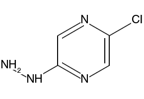 (Z)-5-CHLORO-2-HYDRAZONO-1,2-DIHYDROPYRAZINE structure, CAS 299441-13-7