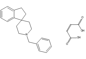 1'-BENZYL-2,3-DIHYDROSPIRO[INDENE-1,4'-PIPERIDINE] MALEATE structure, CAS 137730-52-0