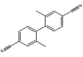 1,1'-BIPHENYL]-4,4'-DICARBONITRILE structure, CAS 1591-30-6