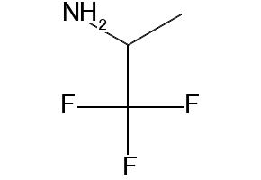 1,1,1-TRIFLUOROPROPAN-2-AMINE structure, CAS 421-49-8