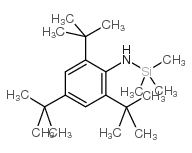 1,1,1-TRIMETHYL-N-(2,4,6-TRI-TERT-BUTYLPHENYL)SILANAMINE structure, CAS 101455-63-4