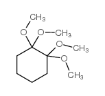 1,1,2,2-TETRAMETHOXYCYCLOHEXANE structure, CAS 163125-34-6
