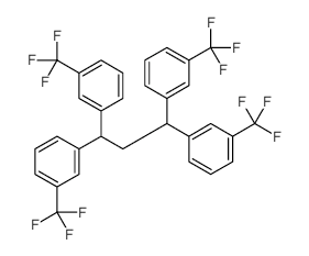 1,1,3,3-TETRAKIS(3-(TRIFLUOROMETHYL)PHENYL)PROPANE structure, CAS 1196078-81-5