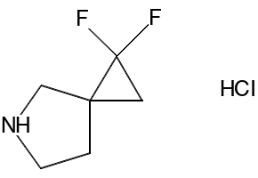 1,1-DIFLUORO-5-AZASPIRO[2.4]HEPTANE structure, CAS 1215166-77-0