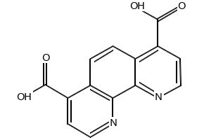 1,10-PHENANTHROLINE-4,7-DICARBOXYLIC ACID structure, CAS 31301-31-2