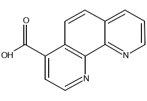 1,10-PHENANTHROLINE-4-CARBOXYLIC ACID structure, CAS 31301-27-6