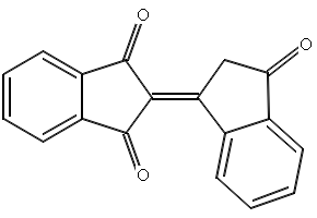 1,2'-BIINDENYLIDENE]-1',3,3'(2H)-TRIONE structure, CAS 1707-95-5