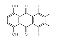 1,2,3,4-TETRAFLUORO-5,8-DIHYDROXYANTHRACENE-9,10-DIONE structure, CAS 102822-05-9