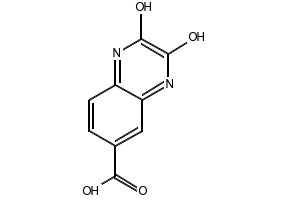 1,2,3,4-TETRAHYDRO-2,3-DIOXOQUINOXALINE-6-CARBOXYLIC ACID structure, CAS 14121-55-2