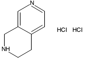 1,2,3,4-TETRAHYDRO-2,7-NAPHTHYRIDINE DIHYDROCHLORIDE structure, CAS 449175-32-0