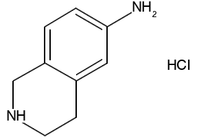 1,2,3,4-TETRAHYDROISOQUINOLIN-6-AMINE HYDROCHLORIDE structure, CAS 175871-42-8