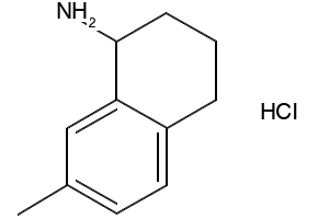 1,2,3,4-TETRAHYDRONAPHTHALEN-1-AMINE HYDROCHLORIDE structure, CAS 49800-23-9
