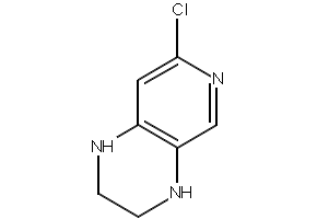 1,2,3,4-TETRAHYDROPYRIDO[3,4-B]PYRAZINE structure, CAS 35808-41-4