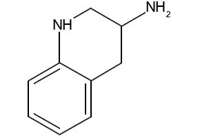 1,2,3,4-TETRAHYDROQUINOLIN-3-AMINE structure, CAS 40615-02-9