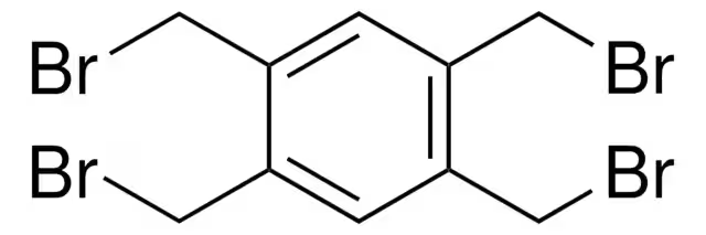 1,2,4,5-TETRAKIS(BROMOMETHYL)BENZENE structure, CAS 15442-91-8
