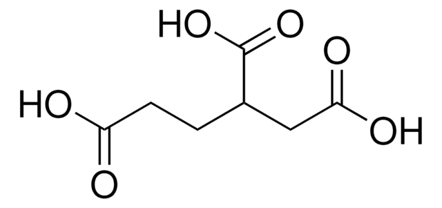 1,2,4-BUTANETRICARBOXYLIC ACID structure, CAS 923-42-2